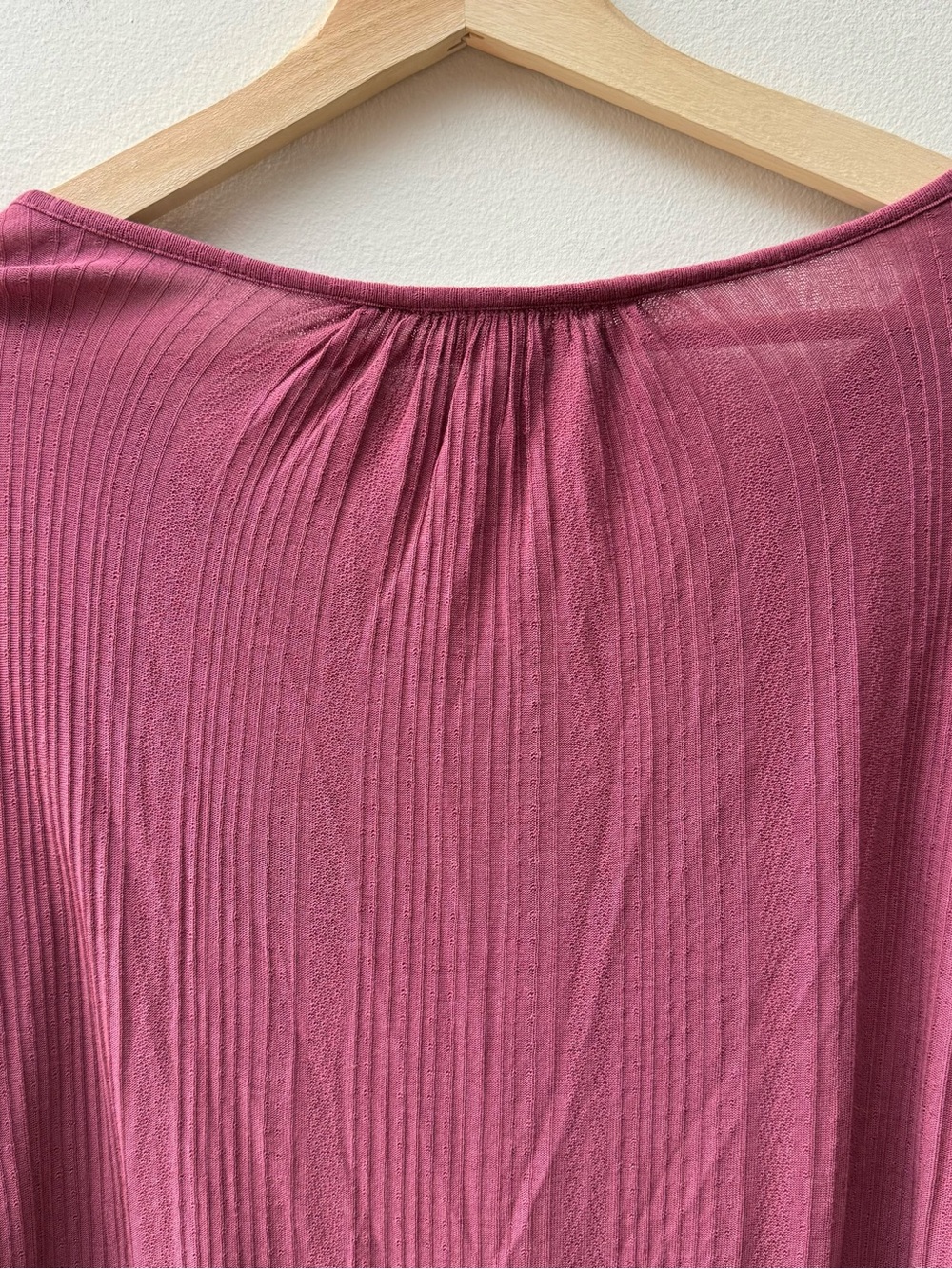 Lucky Brand Violet Quartz Lace Yoke Henley Peasant Top - Picture 9 of 9